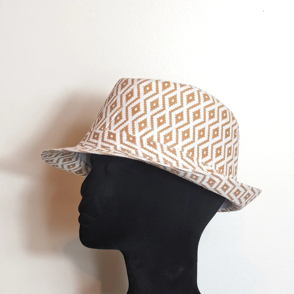 White‎ and Brown Fedora